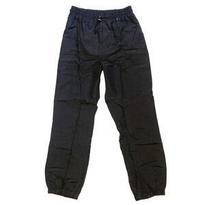 Obermeyer Womens Ski Snowboard Pants 34x32 Size 14 Black Pull-On Nylon